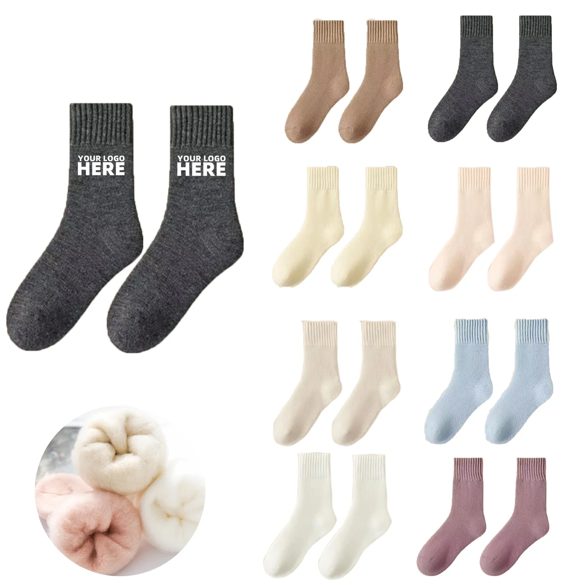 Fluffy Socks 1