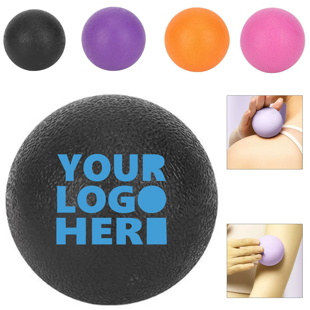 Silicone Small-Sized Yoga Neck Relaxation Ball 1