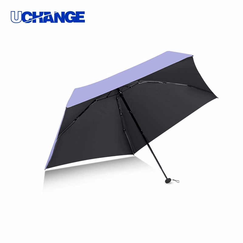 Mini Five Fold Vinyl Sun Umbrella