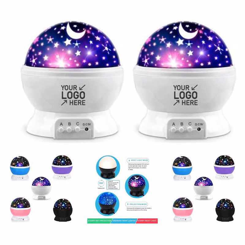 Star Projector Night Light Lamp