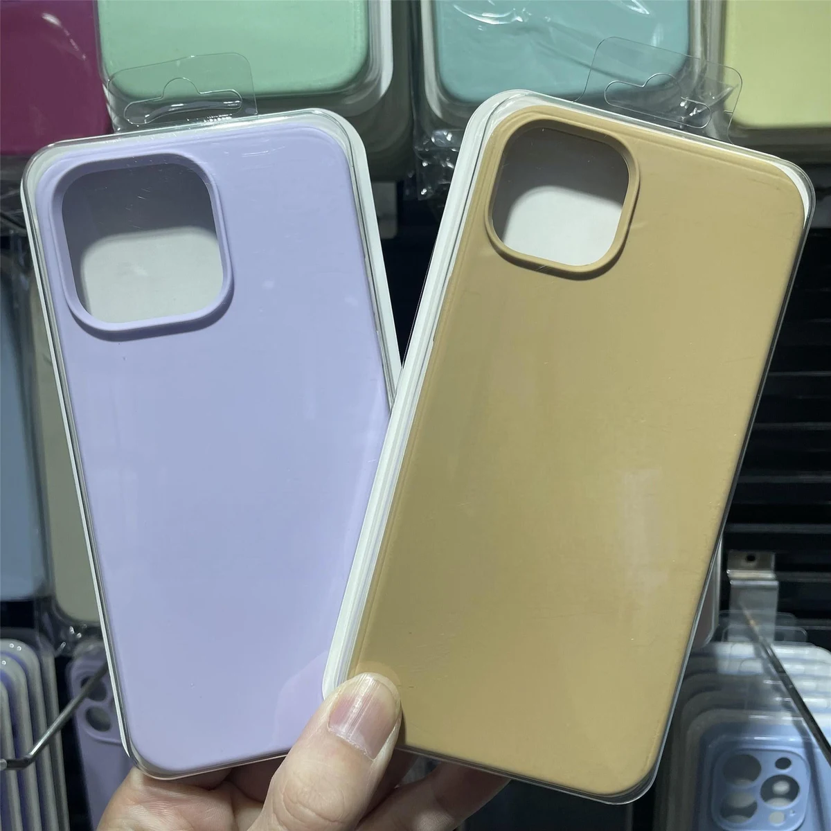 Custom Design Liquid Silicone Phone Case 1
