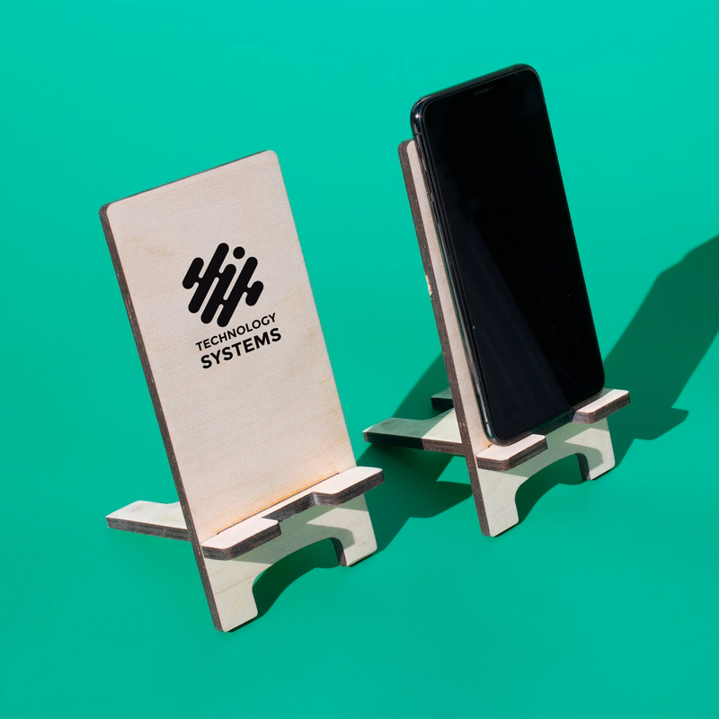 Collapsible Wood Phone Stand