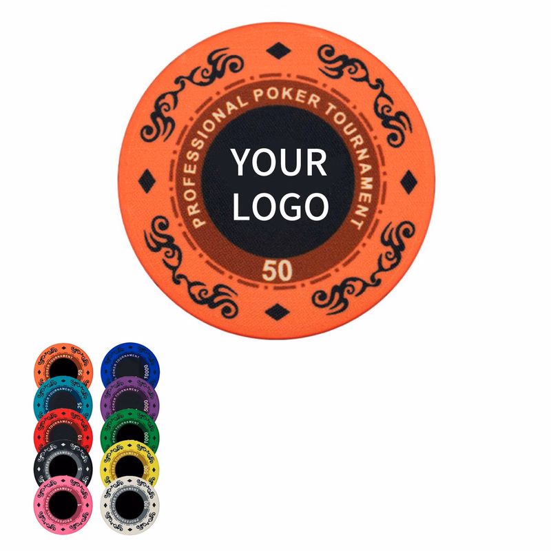 Heavy Ceramic Poker Chips for Tournaments