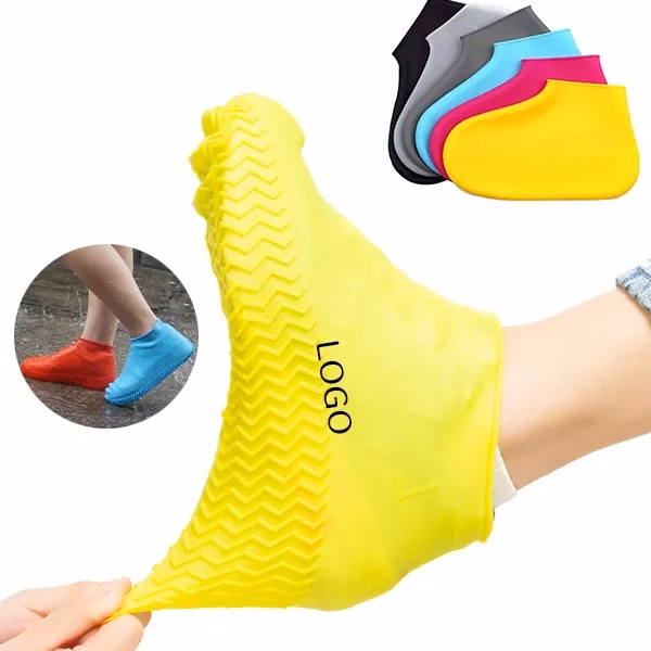 Water-Resistant Shoe Covers with Non-Slip Overshoes