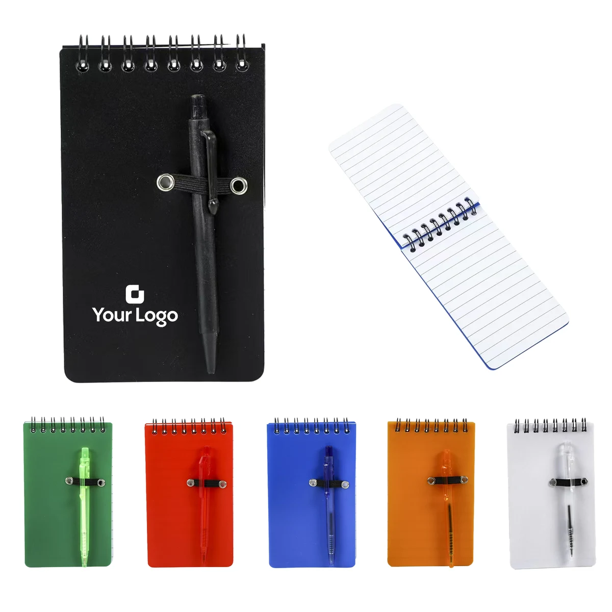 PP A7 Top-Spiral Notebook Portable Memo Pad 1