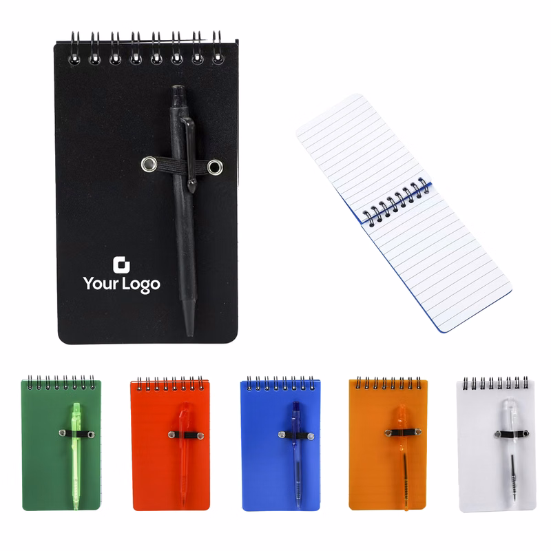 PP A7 Top-Spiral Notebook Portable Memo Pad