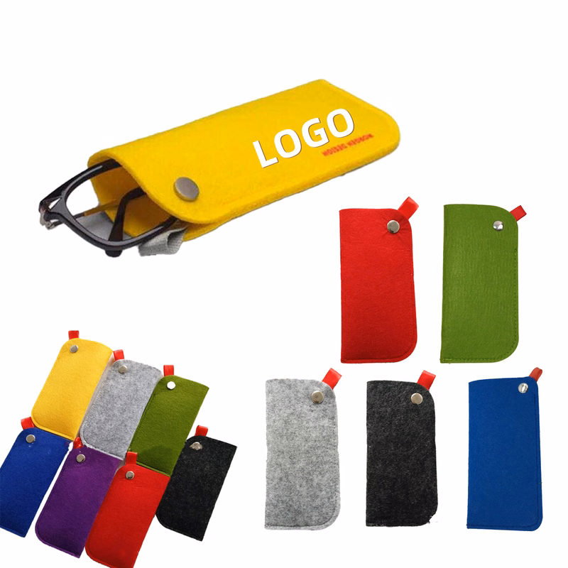Portable Felt Sunglasses Protective Bag