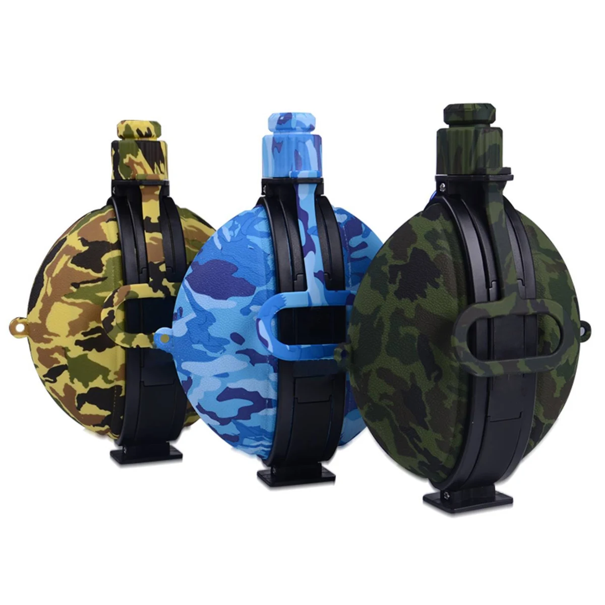 Camouflage Collapsible Water Bottle, 19.8 oz. 1
