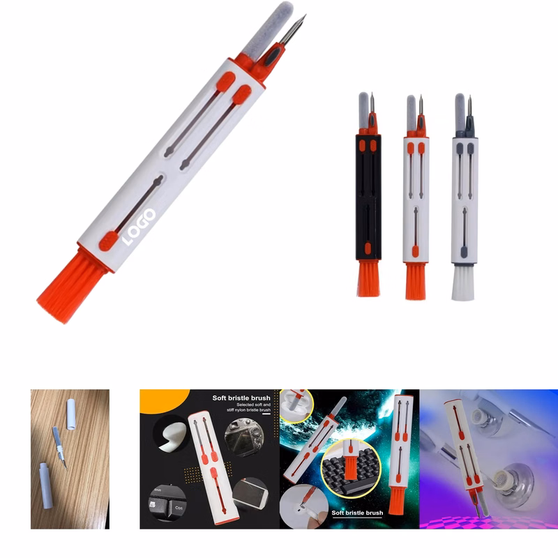 5-in-1 Multifunctional Keyboard Wireless Earphones Cleaning