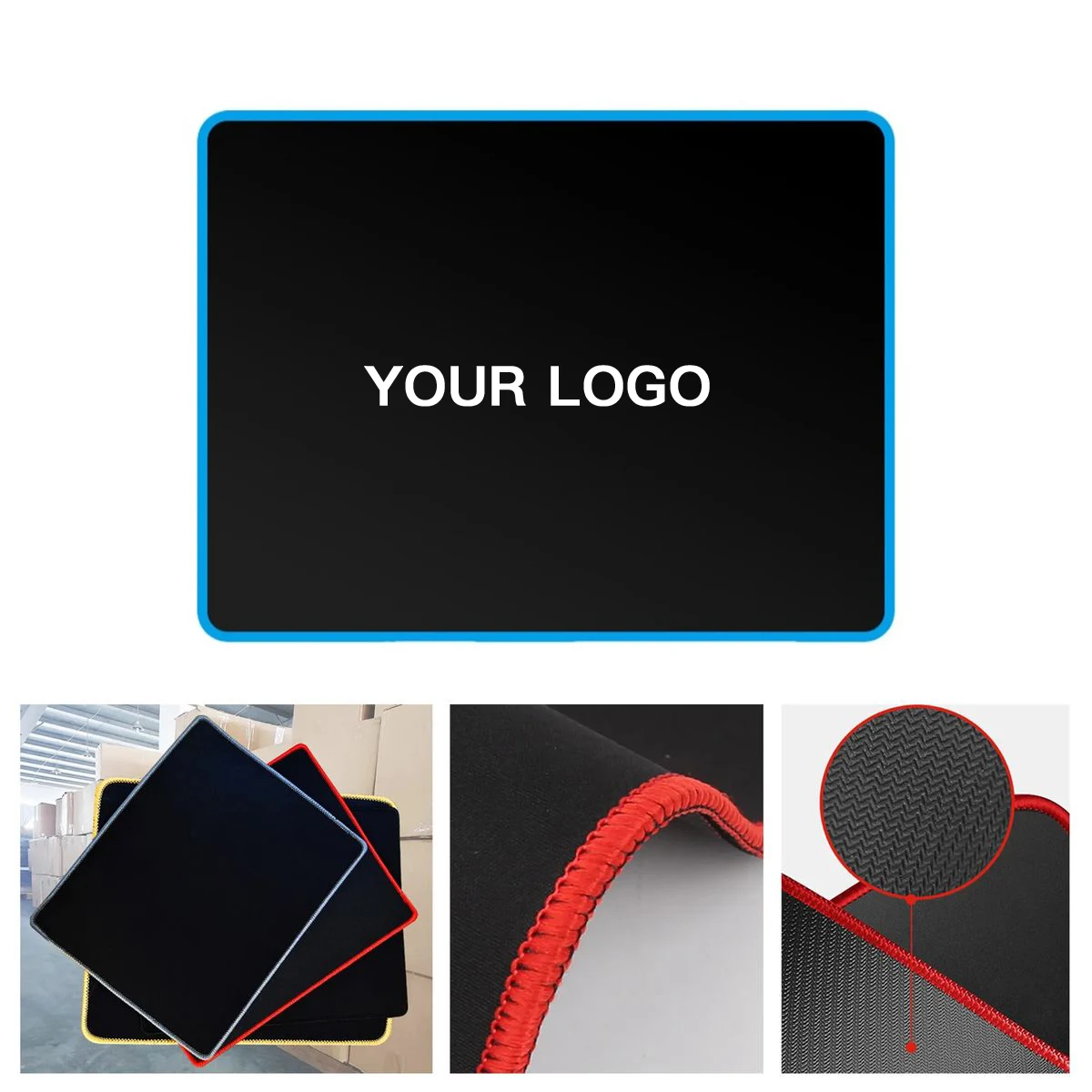 Smooth Rubber Mouse Pad for Office Desk 1