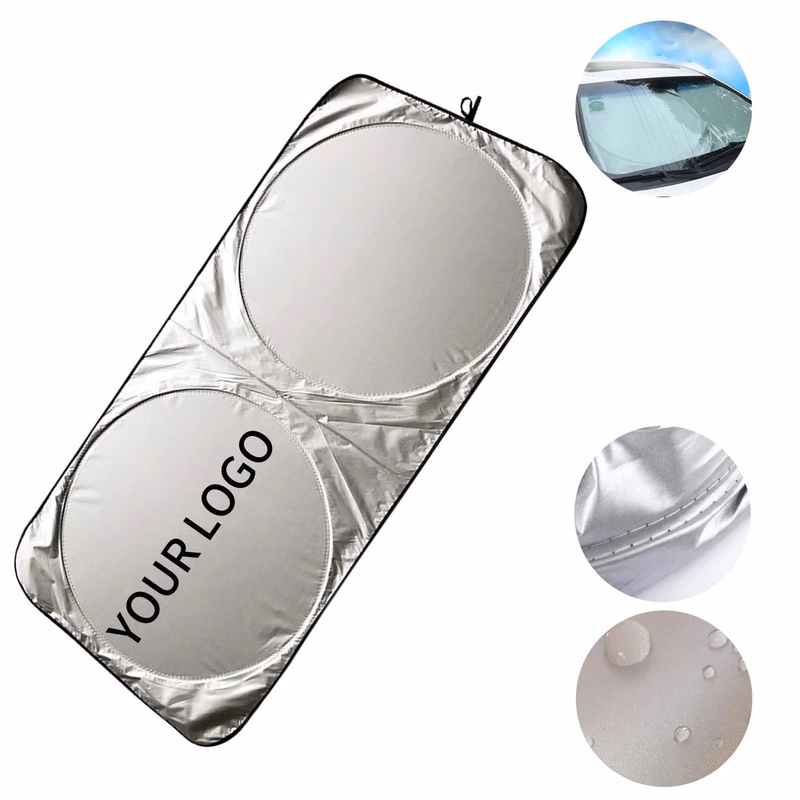 Large Full Color Sun Shade For Windshield Use