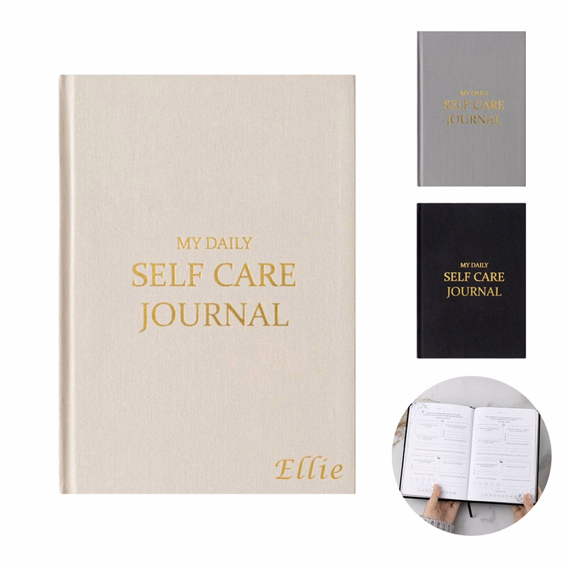 My Daily Self-Care A5 Journal With Hardbound PU Cover