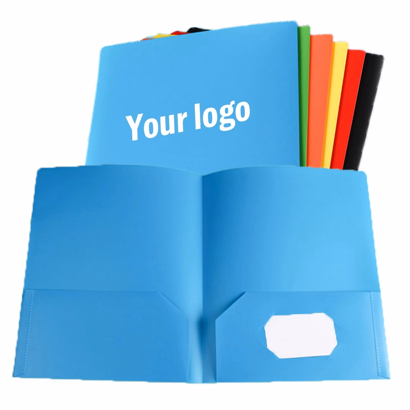 Double Pocket Folder Office Data Storage
