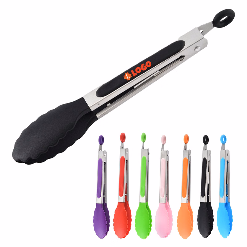 Heat-Resistant BBQ Tongs