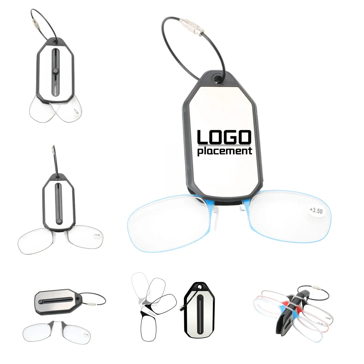 Keychain Nose - Clip Ultralight Reading Glasses 1