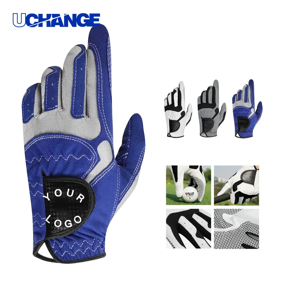 Microfiber Golf Glove with Lycra Flex Panels 1