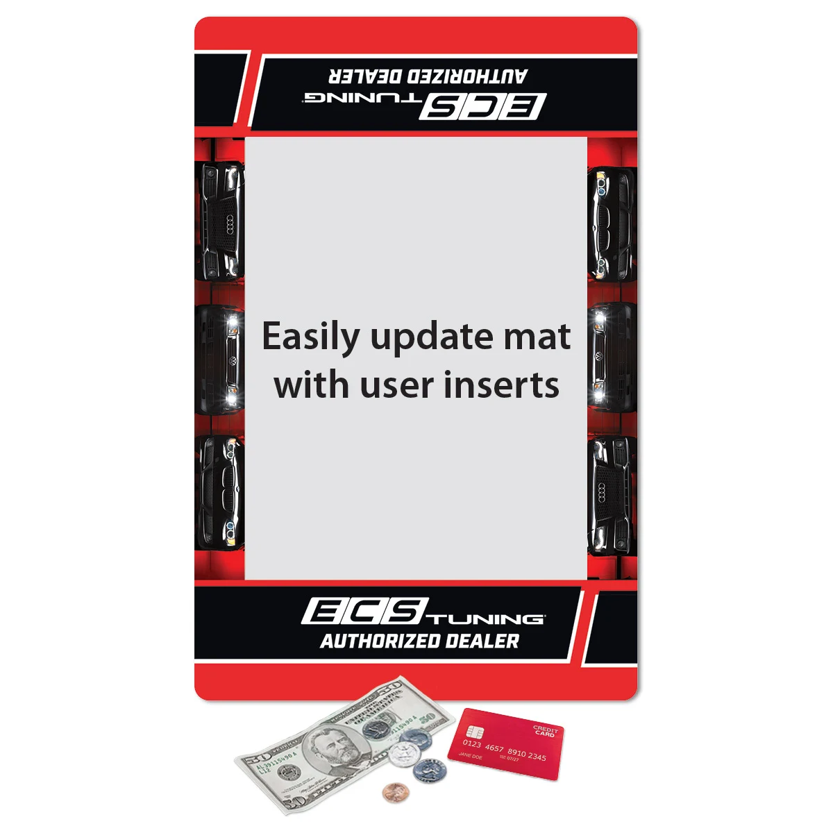 Frame-It Flex DuraTec Window Counter Mat-11"x17"x1/8" 1
