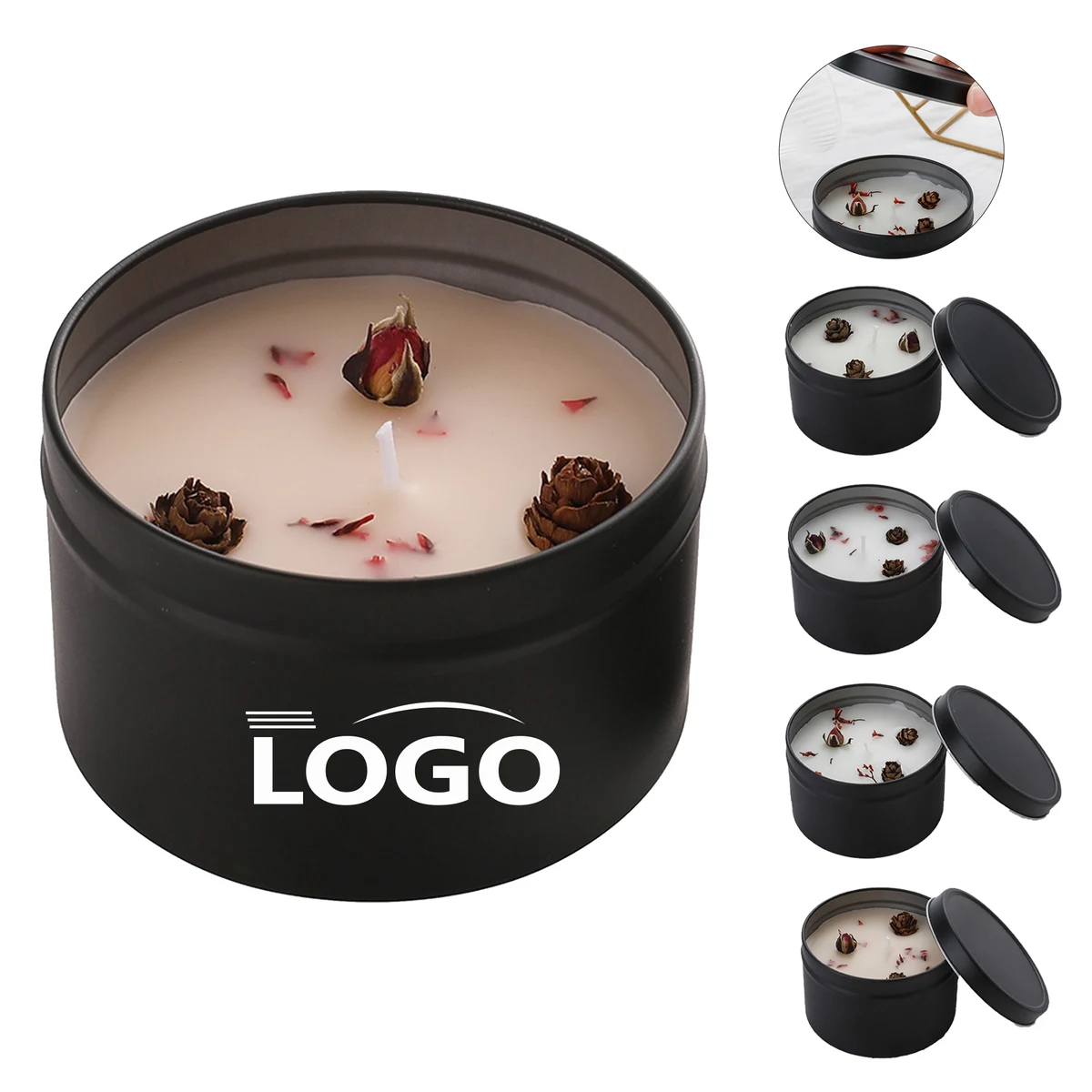Relaxation Scented Candle Gift Tin 1
