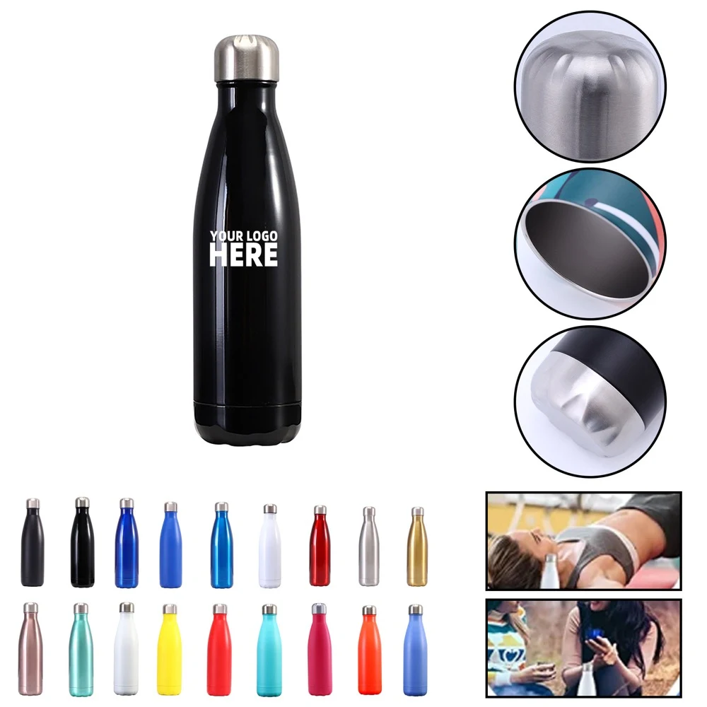 17oz Stainless Steel Water Bottle 1