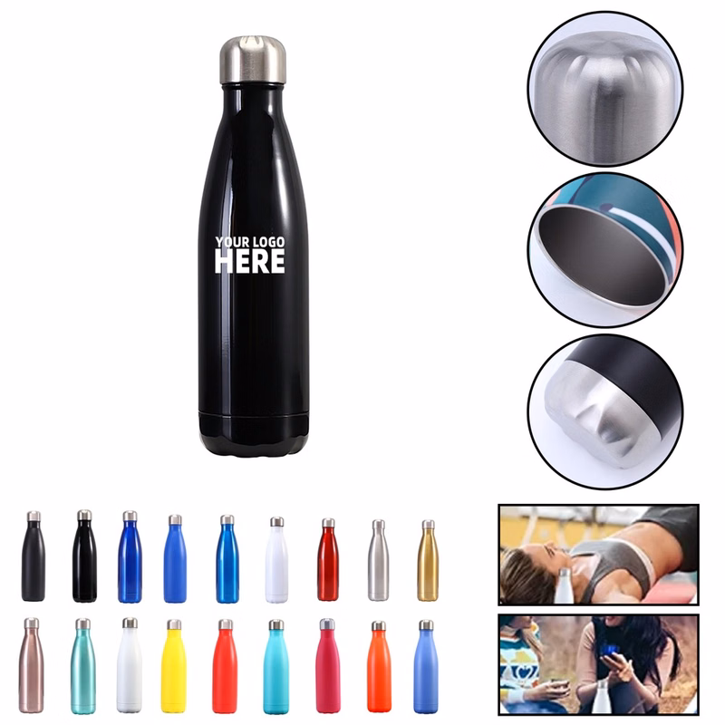 17oz Stainless Steel Water Bottle