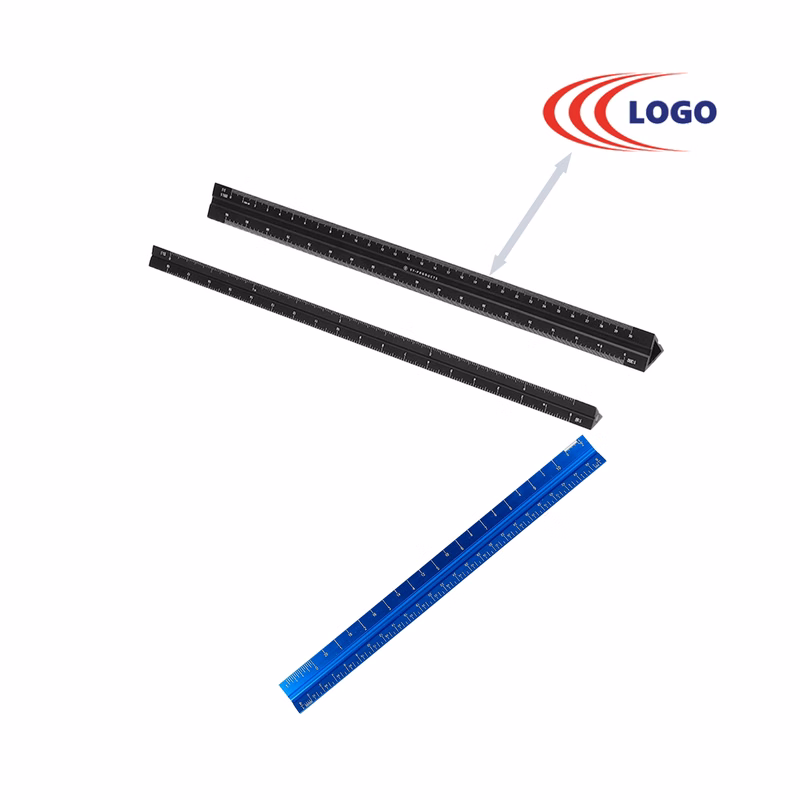 Three-Edged Drawing Ruler