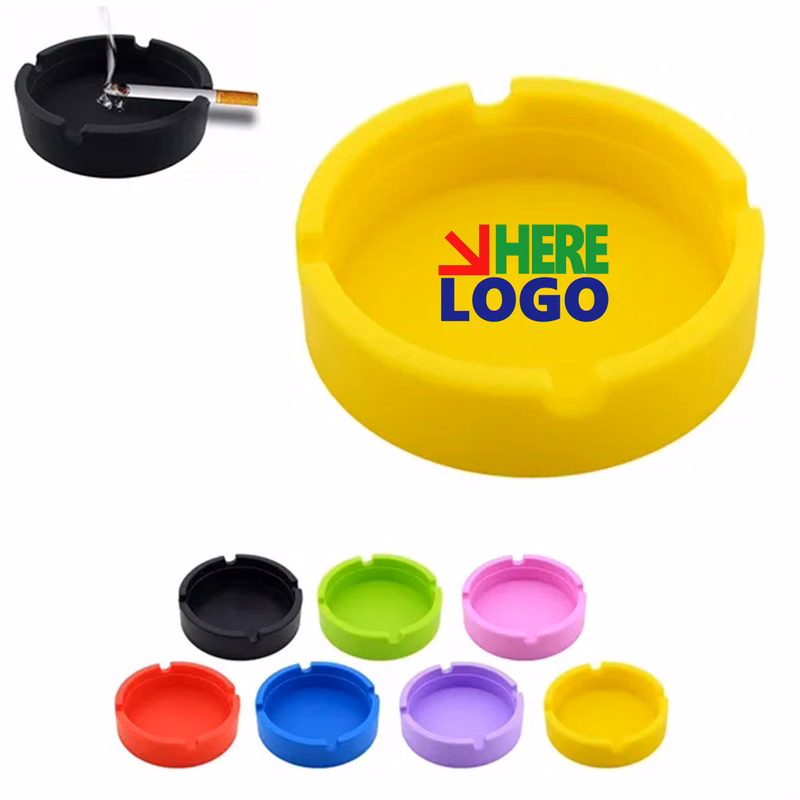 Silicone Round Ashtray