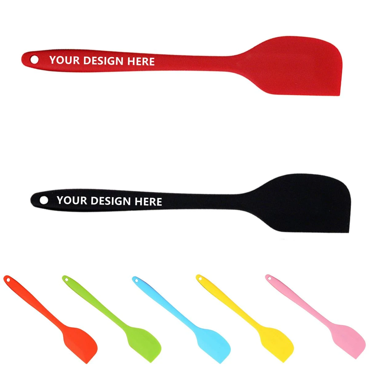 One-Piece Silicone Scraper 1