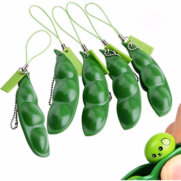 Fidget Toy Keychain Extrusion Bean