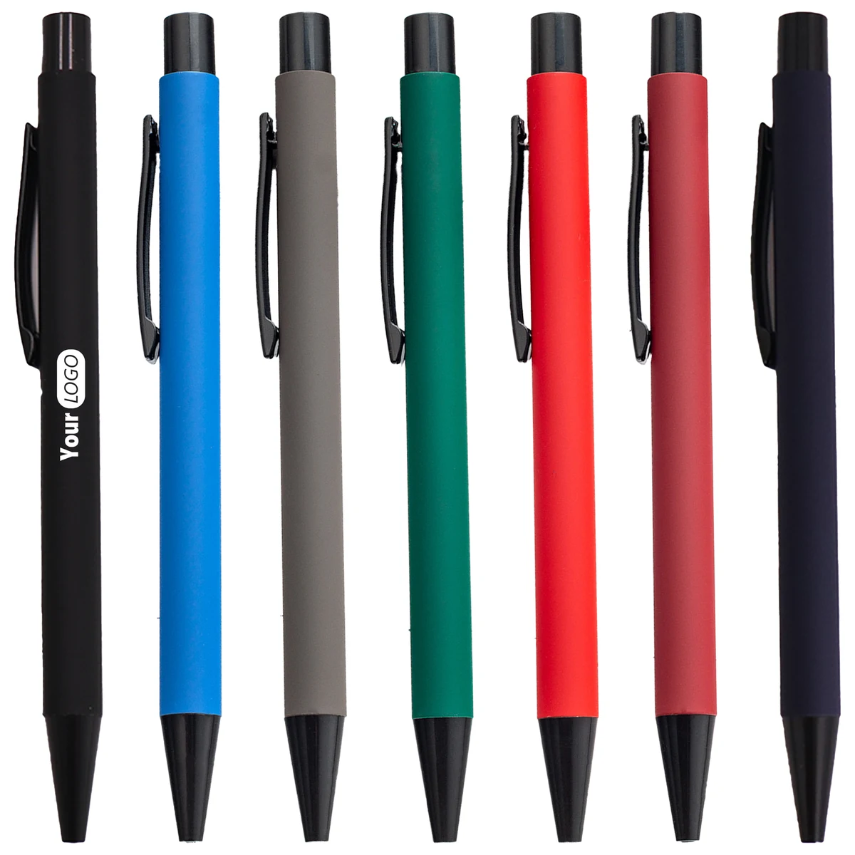 Metal Solid Color Ballpoint Pen 1