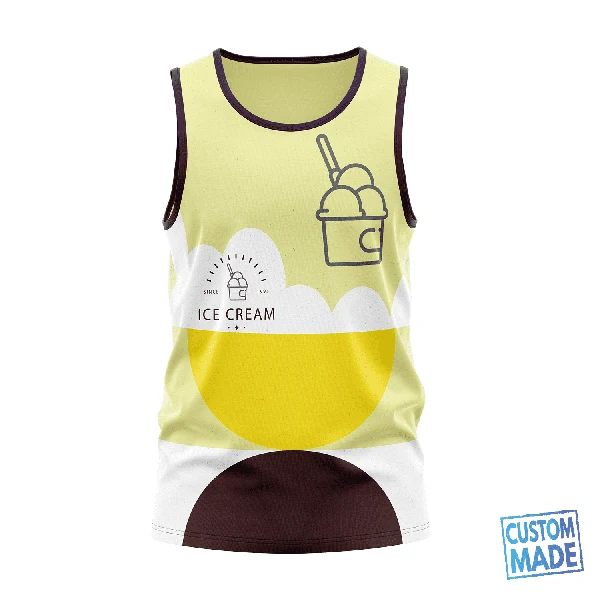 Unisex & Kids' Sublimation Jersey Style Tank Top - Performance Mesh Options 1