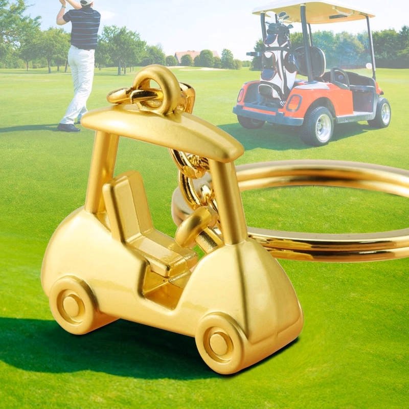 Golf car keychain