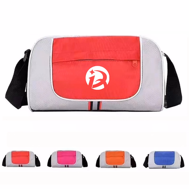 Polyester gift travel fitness shoulder crossbody bag