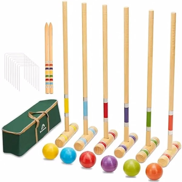 Six Player Croquet Set
