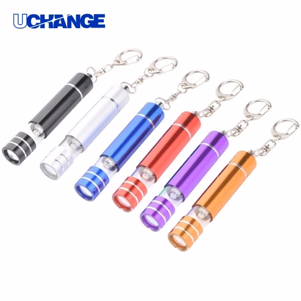 Aluminum LED Flashlight Keychain Lightweight Emergency Torch