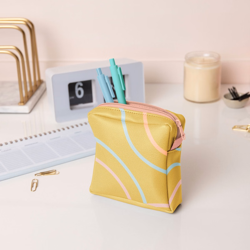 MOD POUCH - SMALL - VEGAN LEATHER