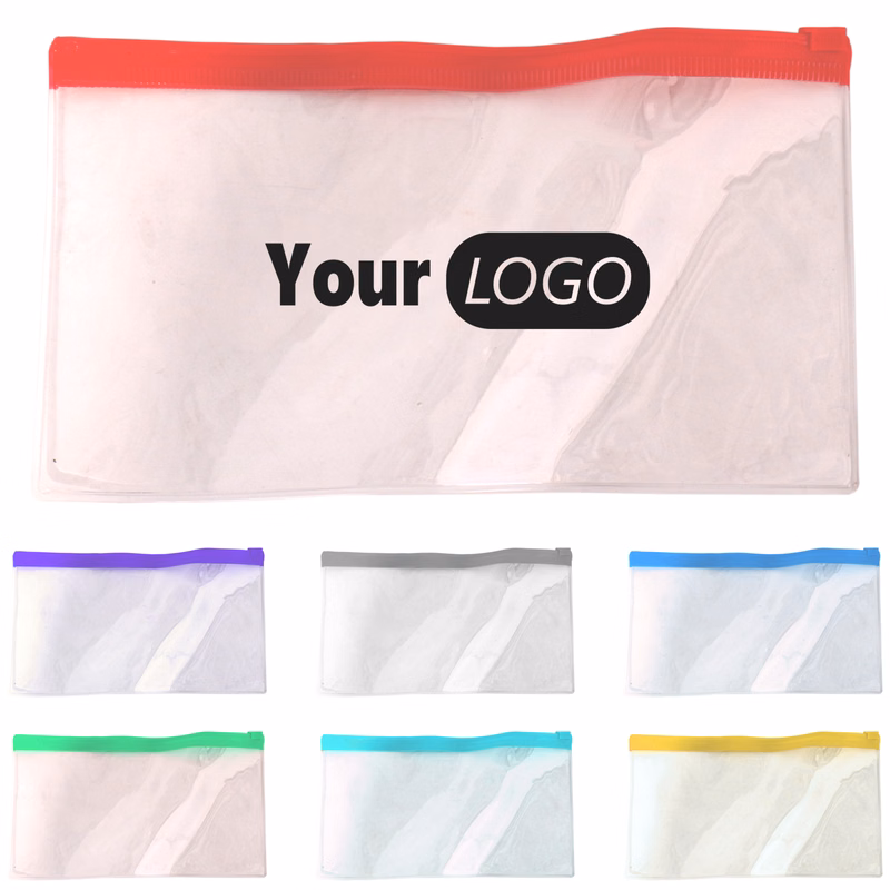 Pvc Transparent Waterproof Zipper Bag
