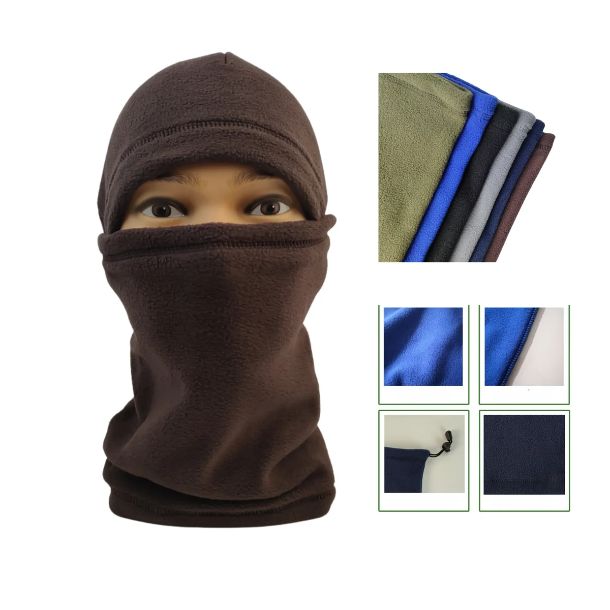 MOQ 50 Outdoor Cycling Face Mask and Hat Set 1