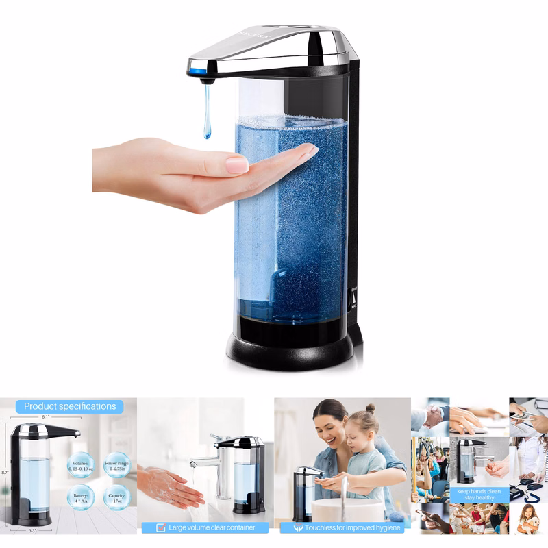 17oz Automatic Liquid Soap Dispenser