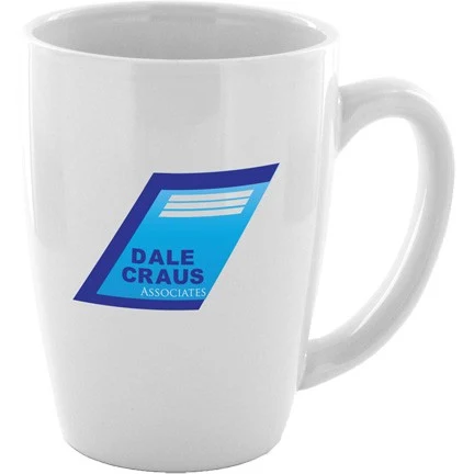 16 oz. White Challenger Mug 1