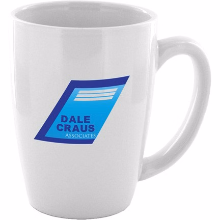 16 oz. White Challenger Mug