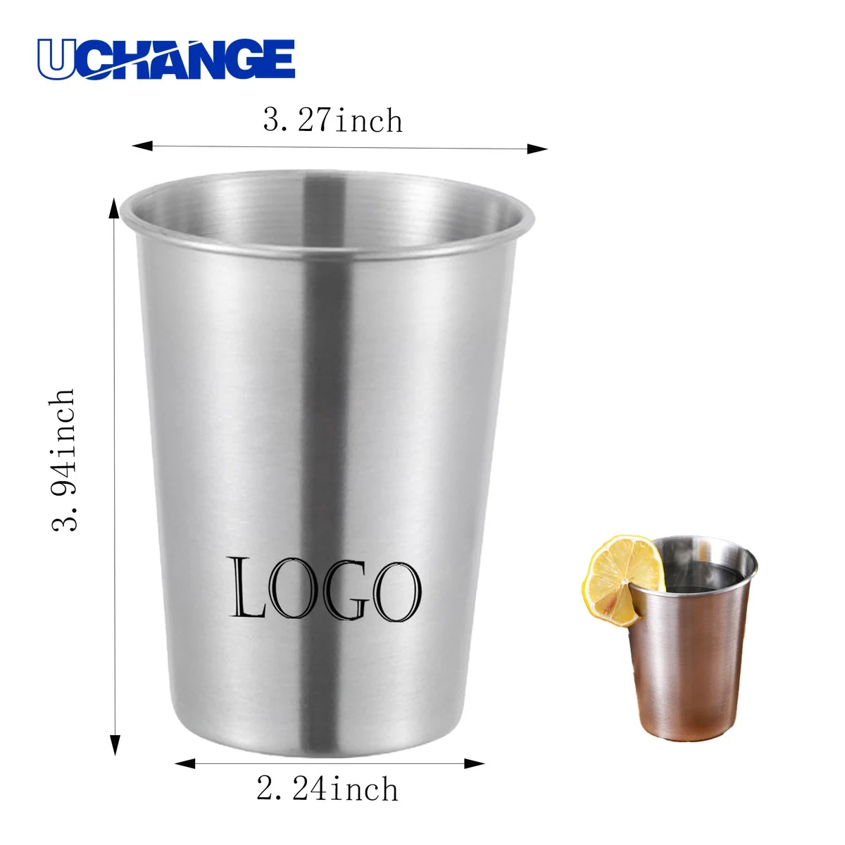 Unbreakable Stainless Steel Outdoor Camping Cup Container 1