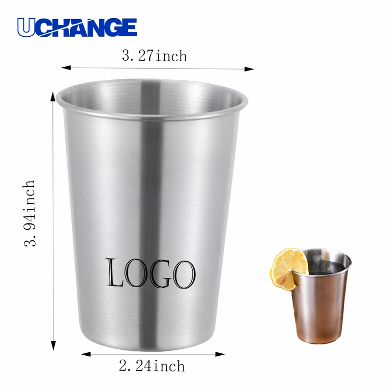 Unbreakable Stainless Steel Outdoor Camping Cup Container