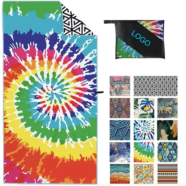 Microfiber Lightweight Beach Towel for Travel 1