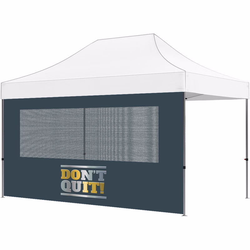 15ft Full Tent Wall Only - 1 Side Imprint w/Single Mesh Window