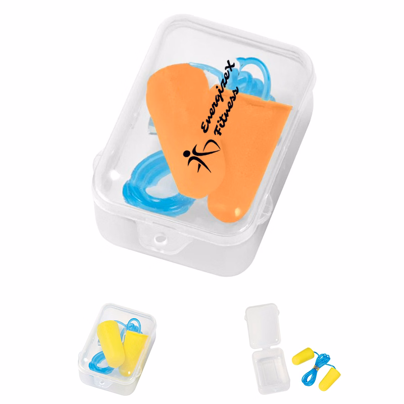 Vibrant Ear Plugs with Case for Travel