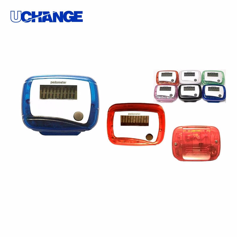 Fitness Step Measuring Pedometer Device