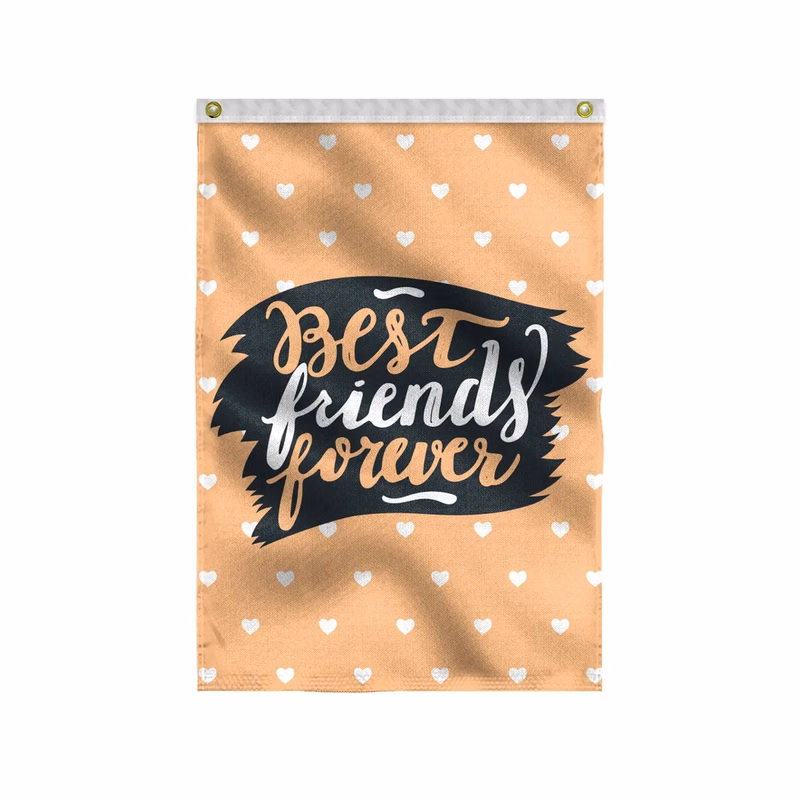 Custom Screen Sublimation Flag - 42" x 30" Canvas Poly