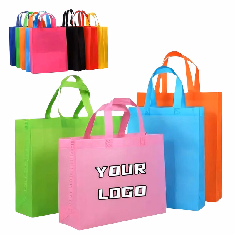 Customized Nonwoven Shopping Tote Bags