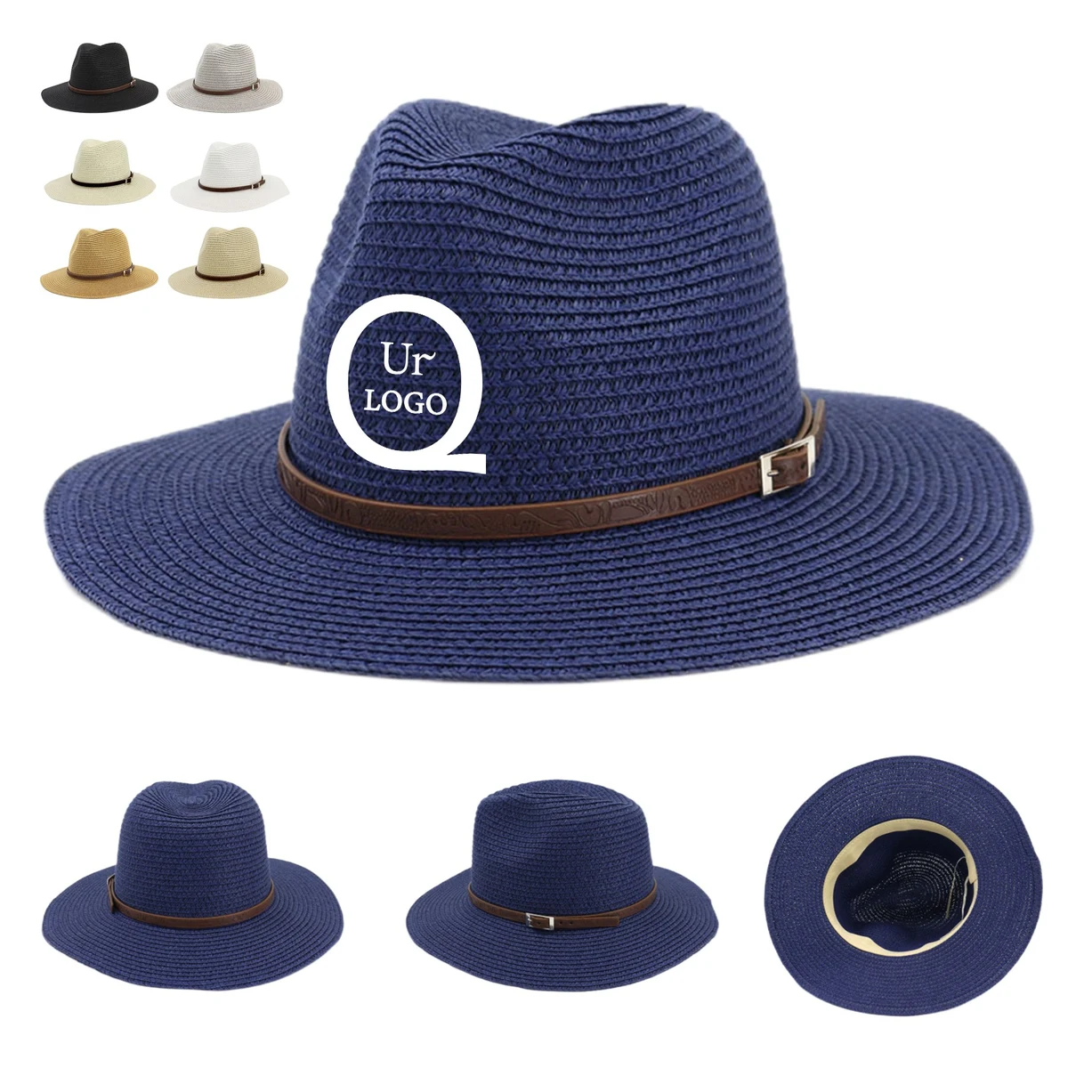 Sunshade Beach Straw Hat 1