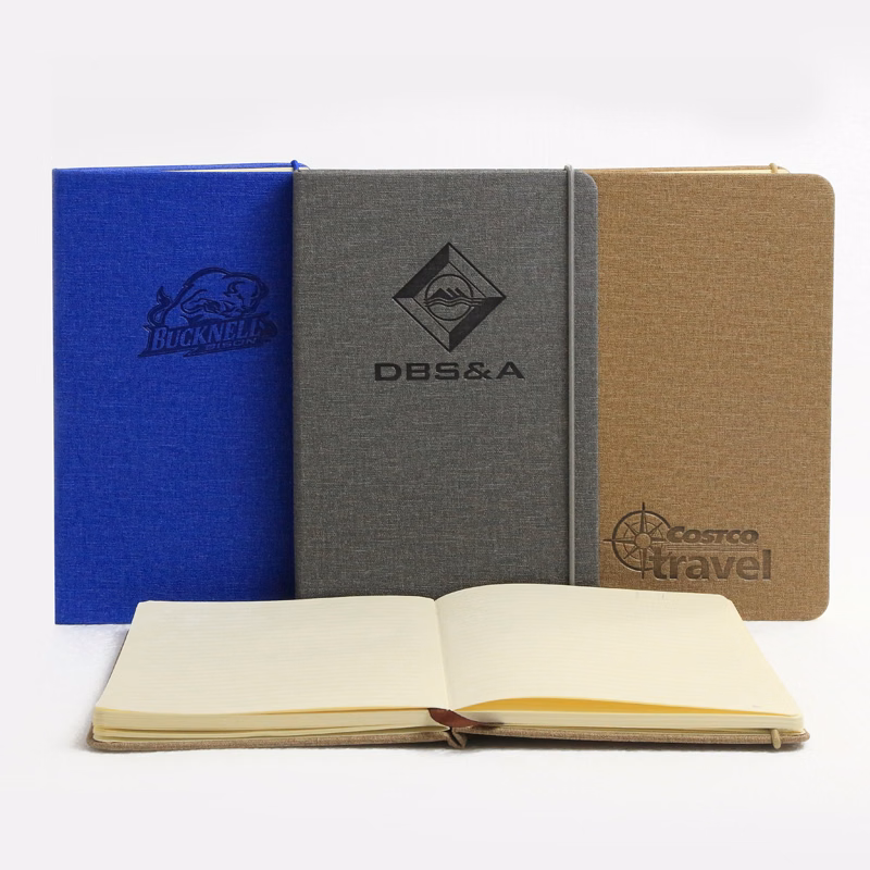 Newport PU Leather 5"W x 8"H 192 Pages Journal Book (Tan)